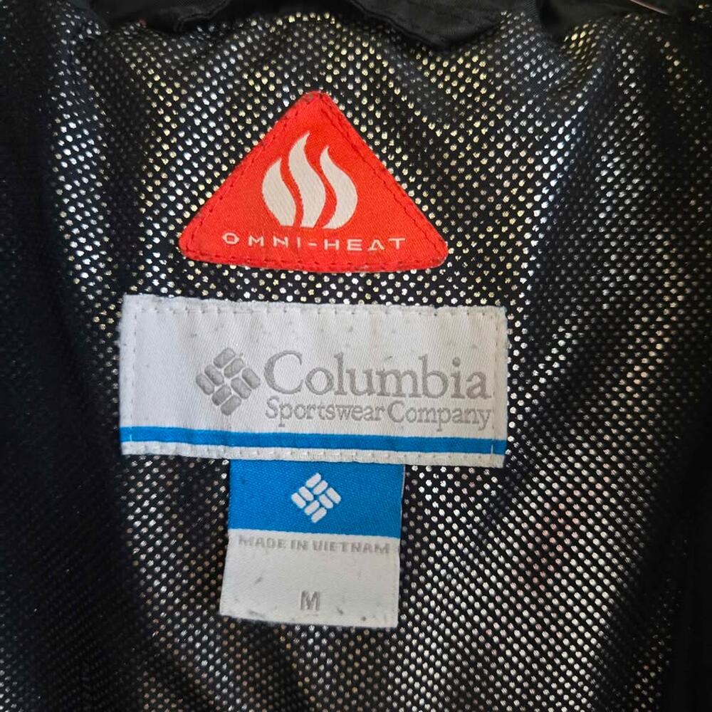 Columbia Women’s Omni-Heat‎ Hybrid Softshell Jacket Black Grey Heather M - Picture 6 of 7